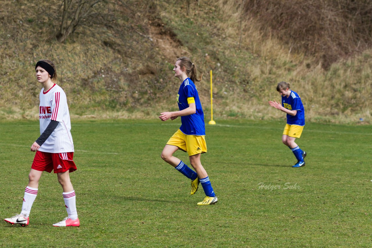 Bild 378 - B-Juniorinnen Tus Tensfeld - TSV Gnutz o.W. : Ergebnis: 1:3